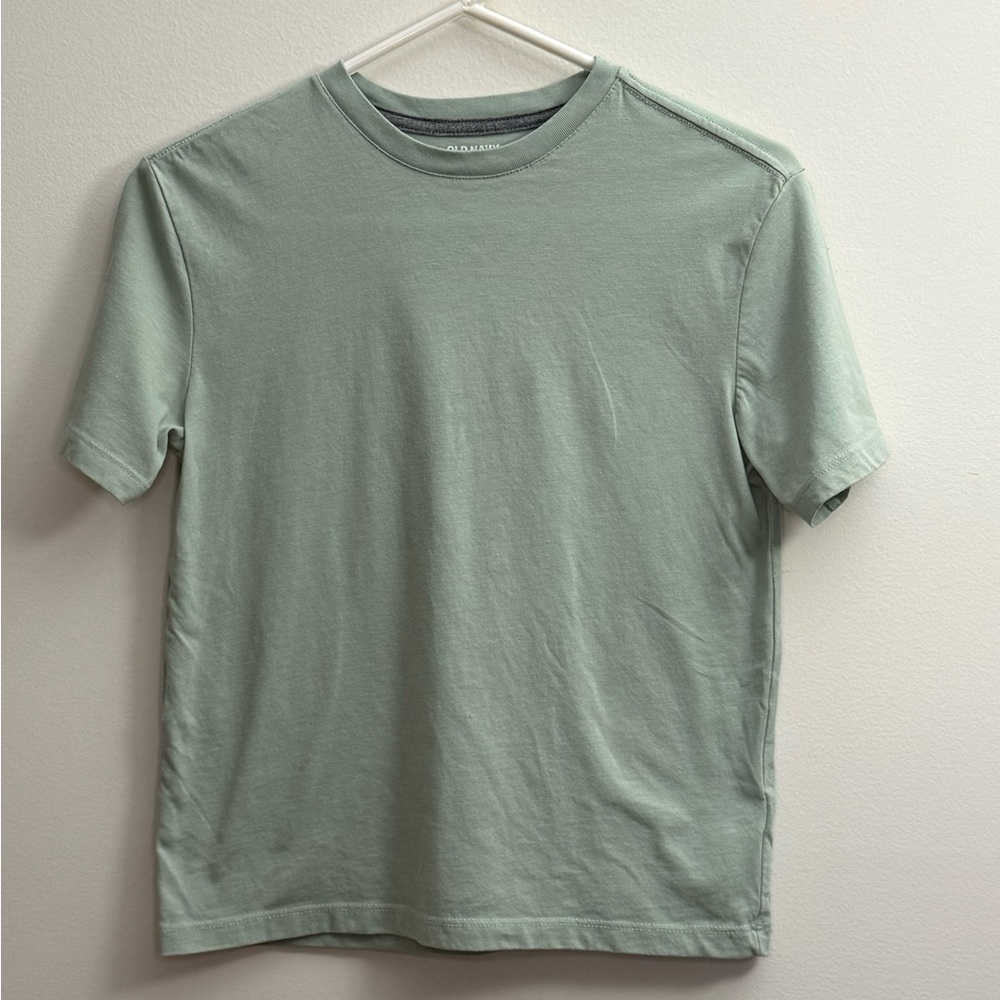 Free w/ purchase-{Old Navy}-Size:10/12-Green T-Shirt